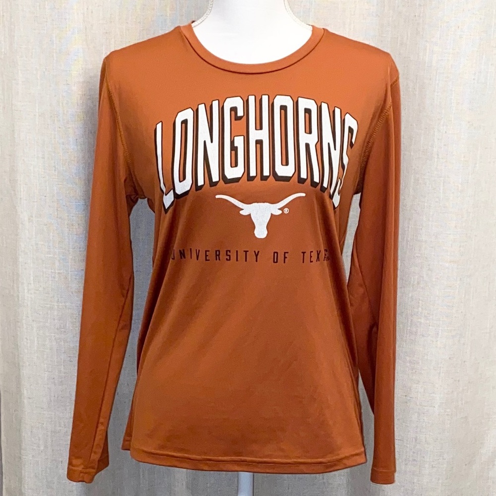 Longhorns University of Texas Long Sleeve Size LG